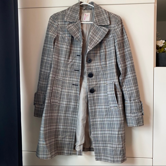 Plaid Coat - Picture 2 of 4